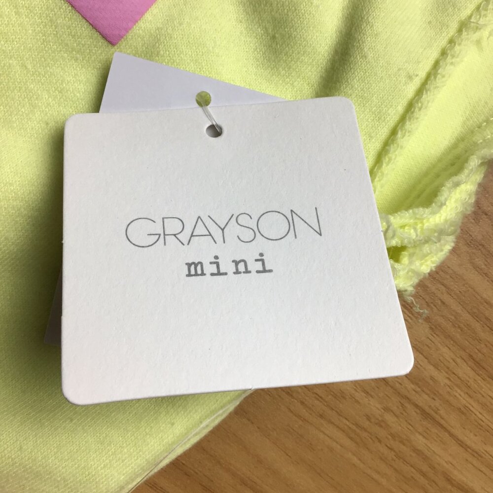 Grayson Mini 4 Piece matching Set Girl Top & short Size 12-18 Months Bundle Deal - Picture 9 of 10